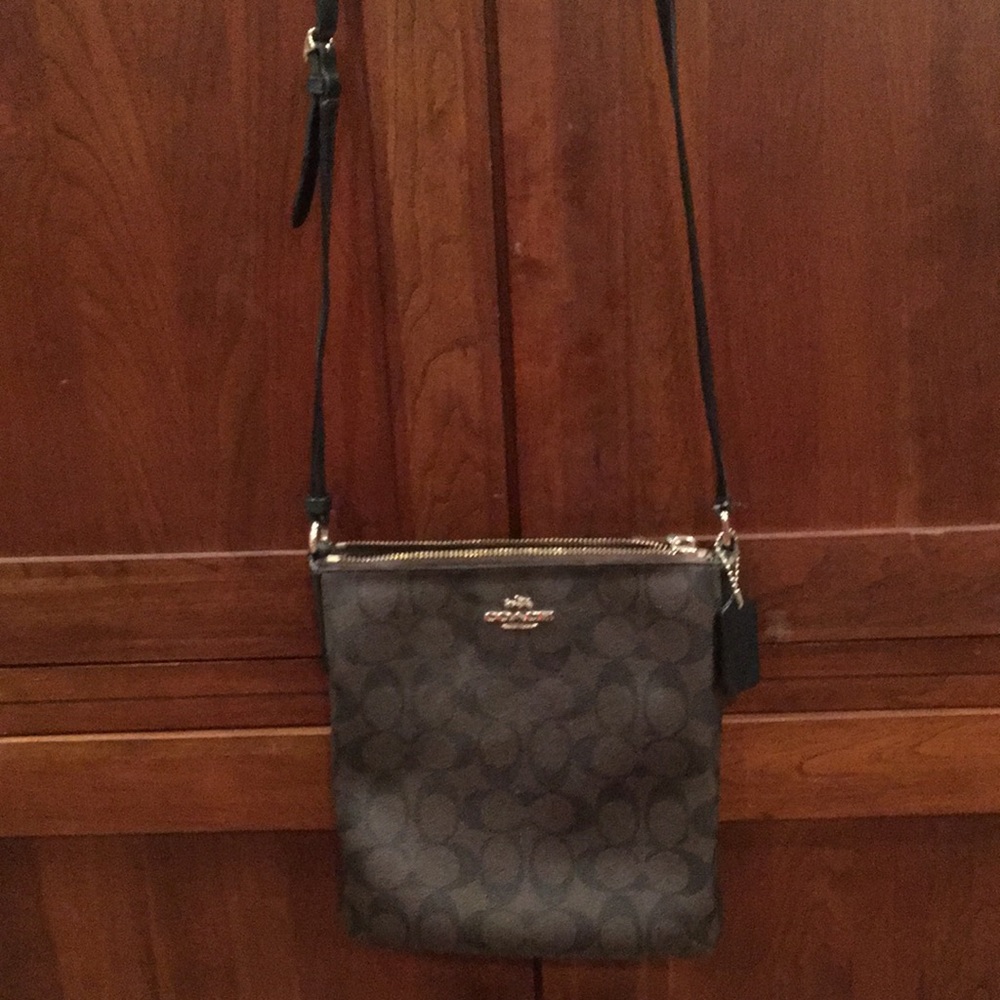Coach brown/Black Cross body bag